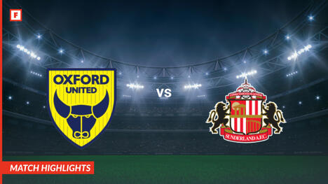 Oxford United - Sunderland buts et temps forts