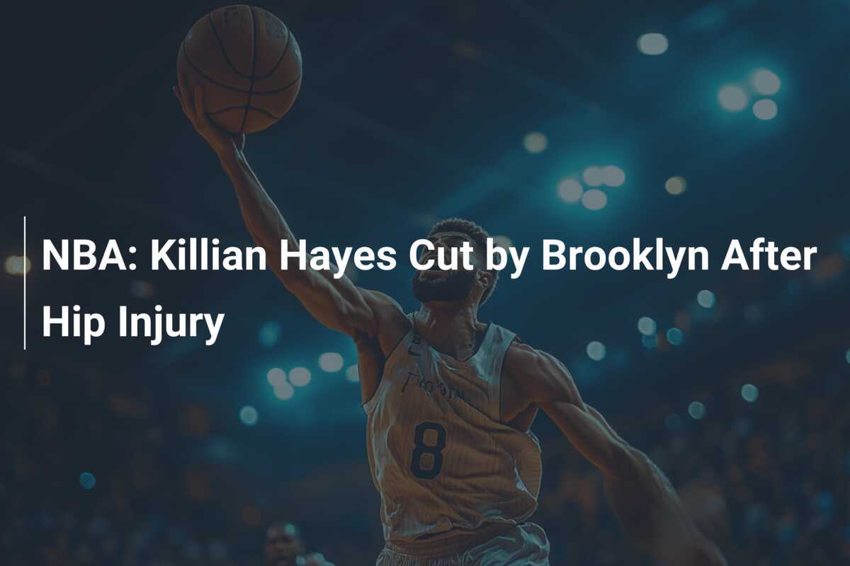 NBA Killian Hayes libéré par Brooklyn après une blessure à la hanche