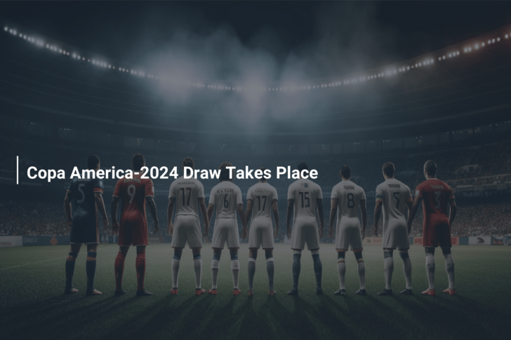 Copa America 2024 pots are shown off before the draw, by Action Games Now, Nov, 2023