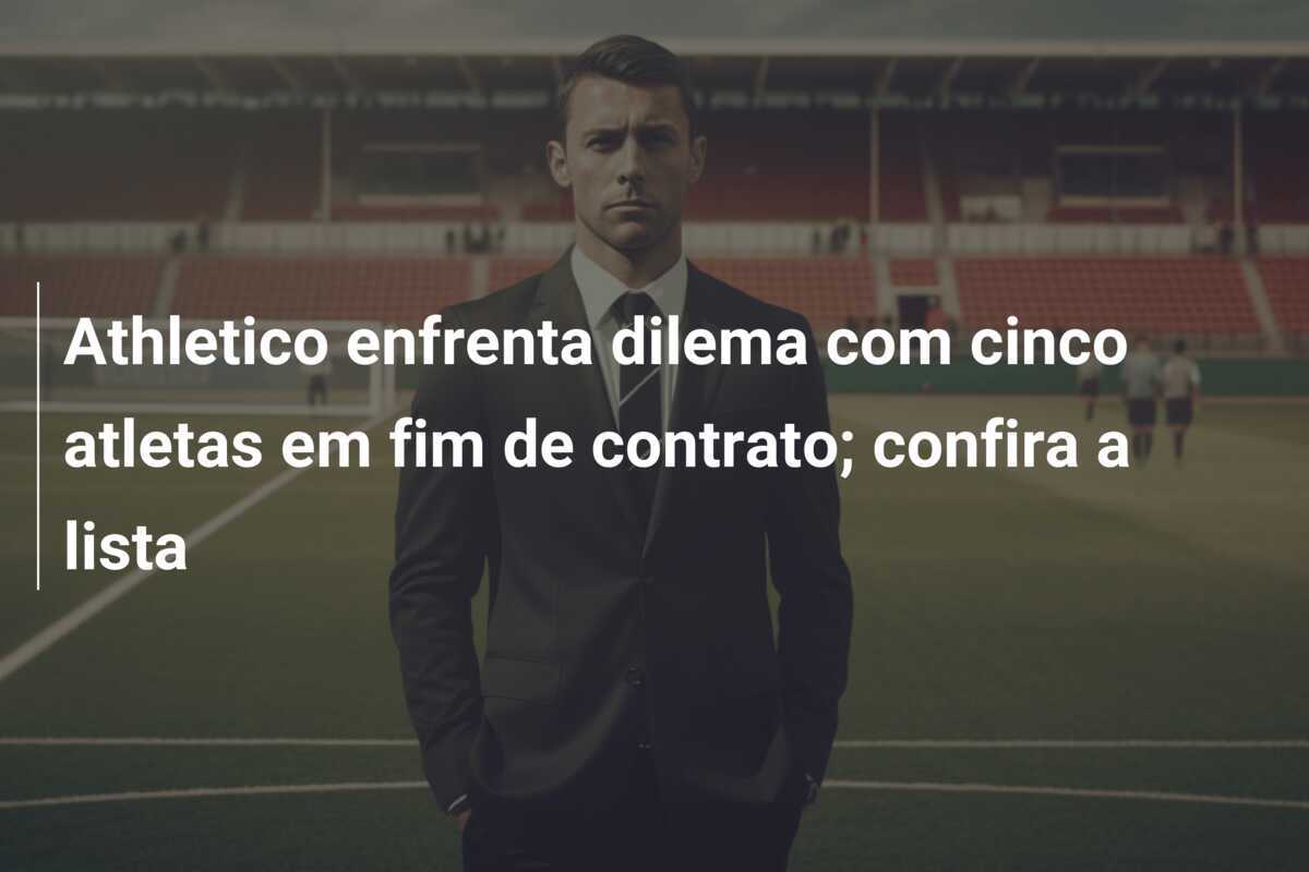 Athletico enfrenta dilema com cinco atletas em fim de contrato; confira a lista