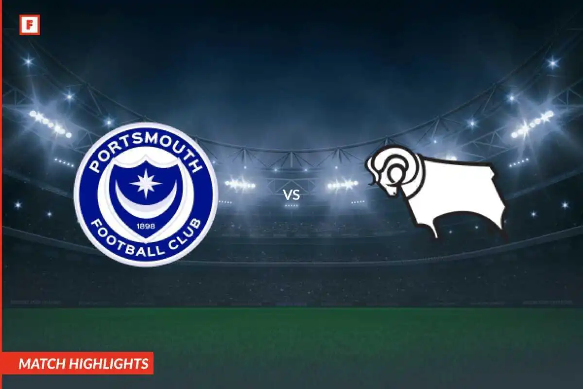 Portsmouth - Derby County goluri și momente importante