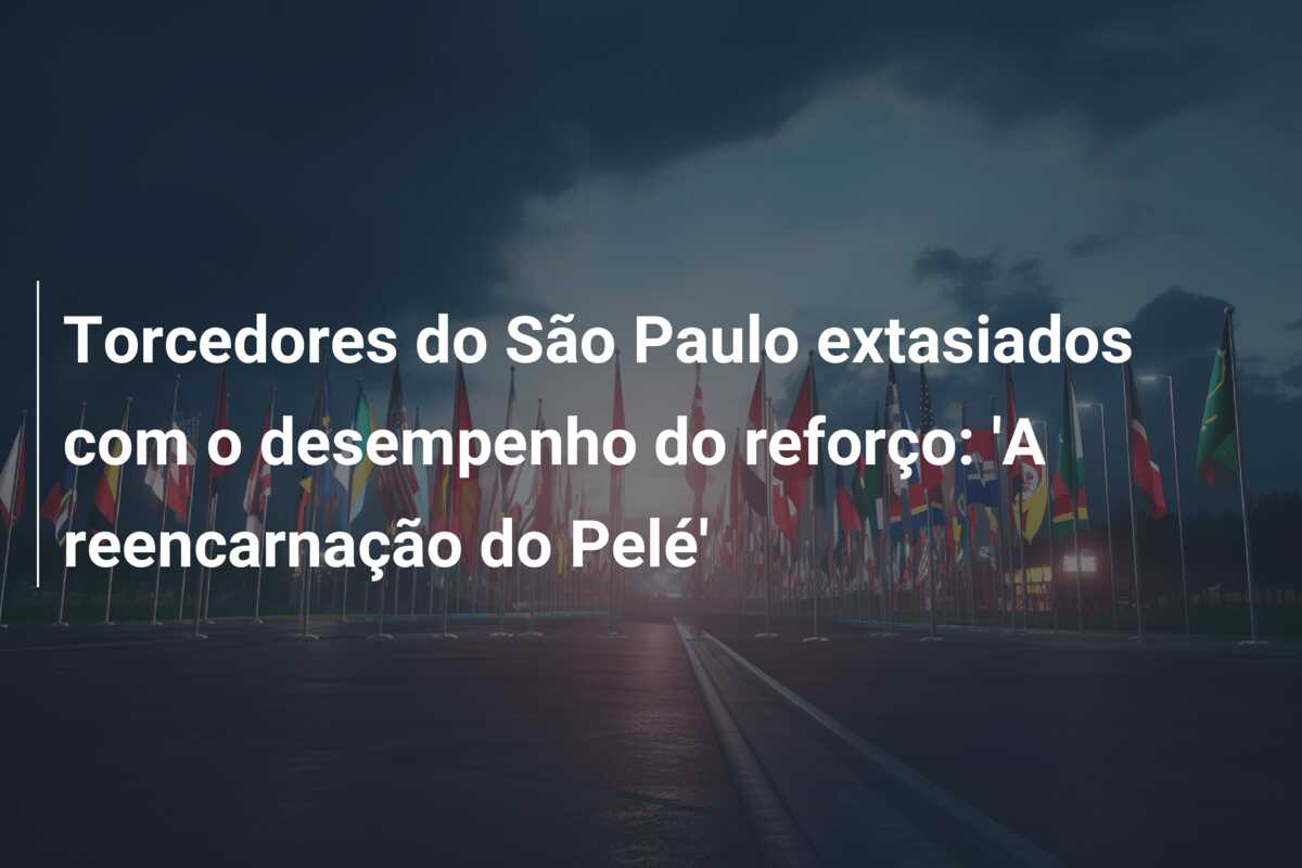 Torcedores do São Paulo extasiados com o desempenho do reforço: ‘A reencarnação do Pelé’