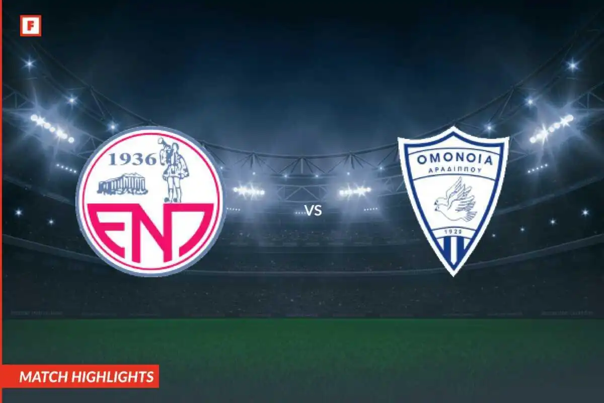 Enosis Neon Paralimni - Omonia Aradippou goluri și momente importante