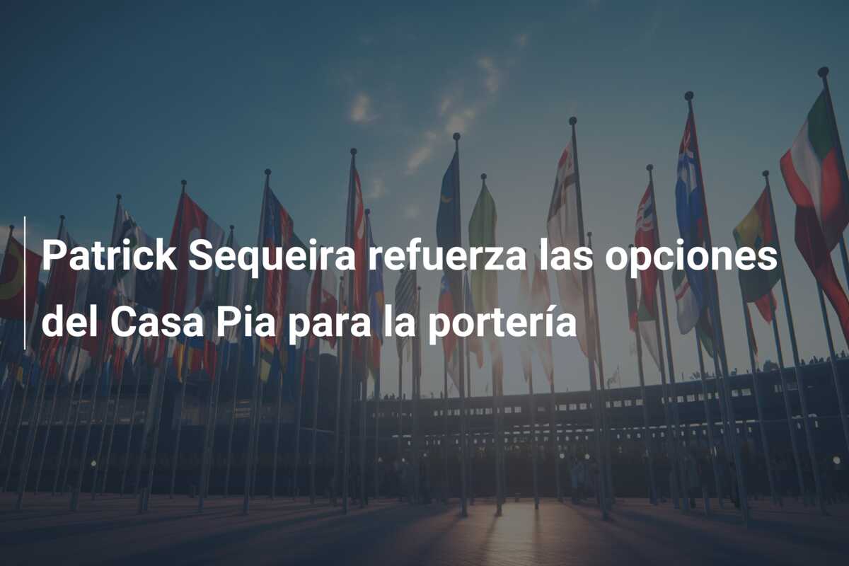 Patrick Sequeira refuerza las opciones del Casa Pia para la portería