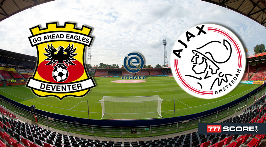 Ajax contra go ahead eagles