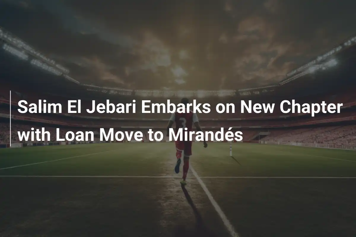 Salim El Jebari startet neues Kapitel bei Mirandés auf Leihbasis