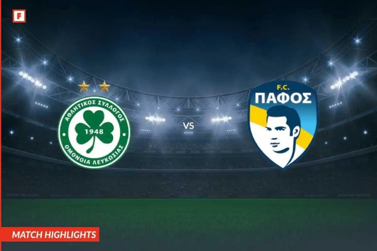 AC Omonia - Pafos bàn thắng và điểm nổi bật