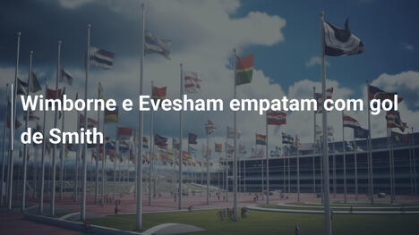 Wimborne e Evesham empatam com gol de Smith