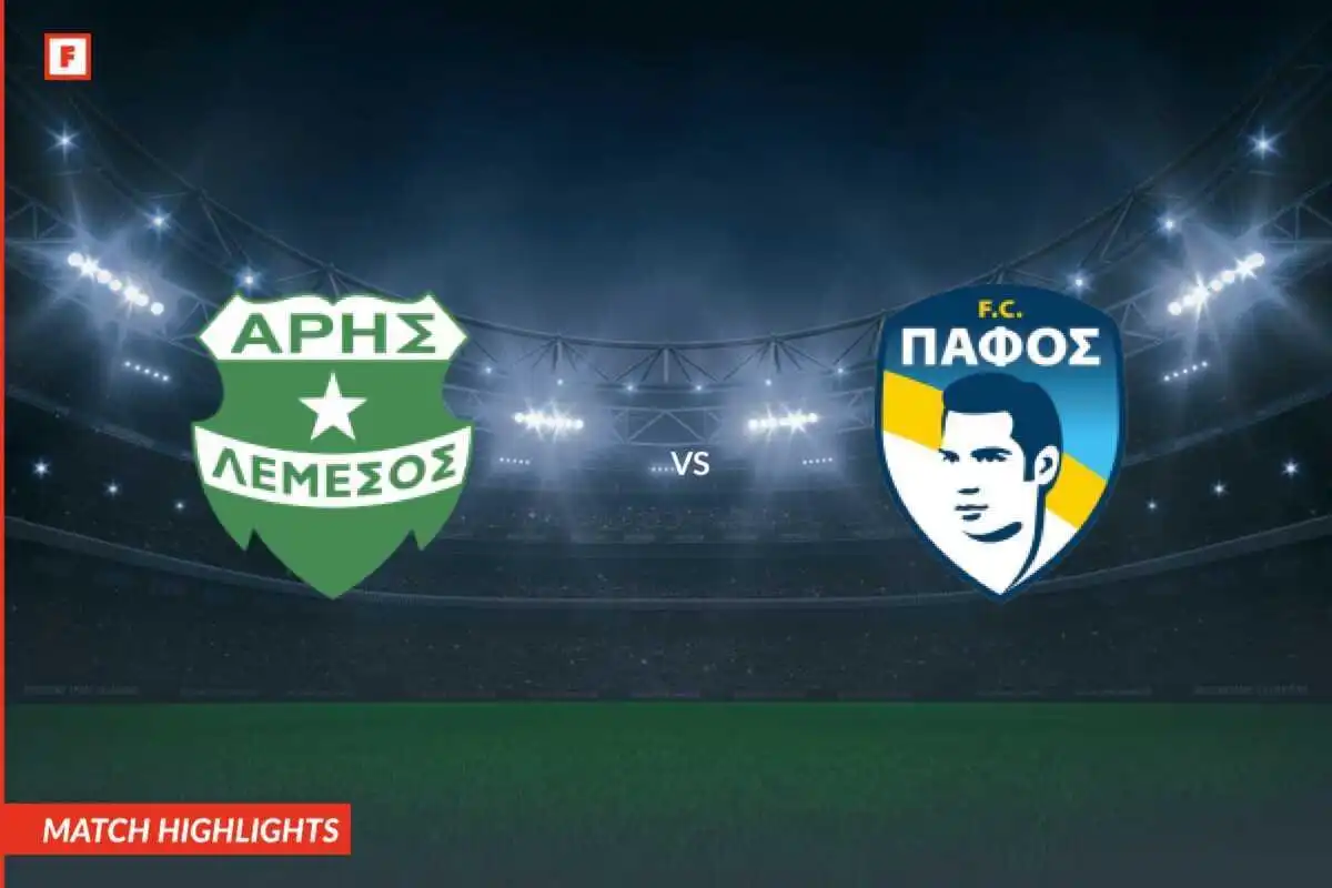 Aris Limassol - Pafos mål og høydepunkter