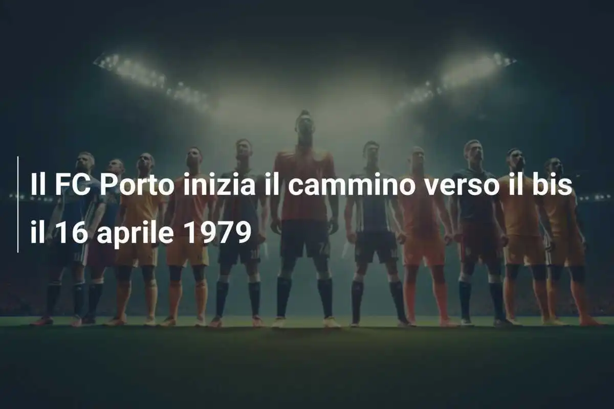Il FC Porto inizia il cammino verso il bis il 16 aprile 1979