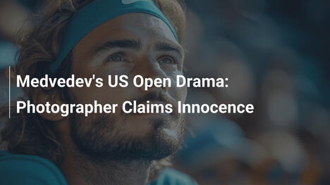 Medvedevs US-Open-Drama: Fotograf beteuert Unschuld