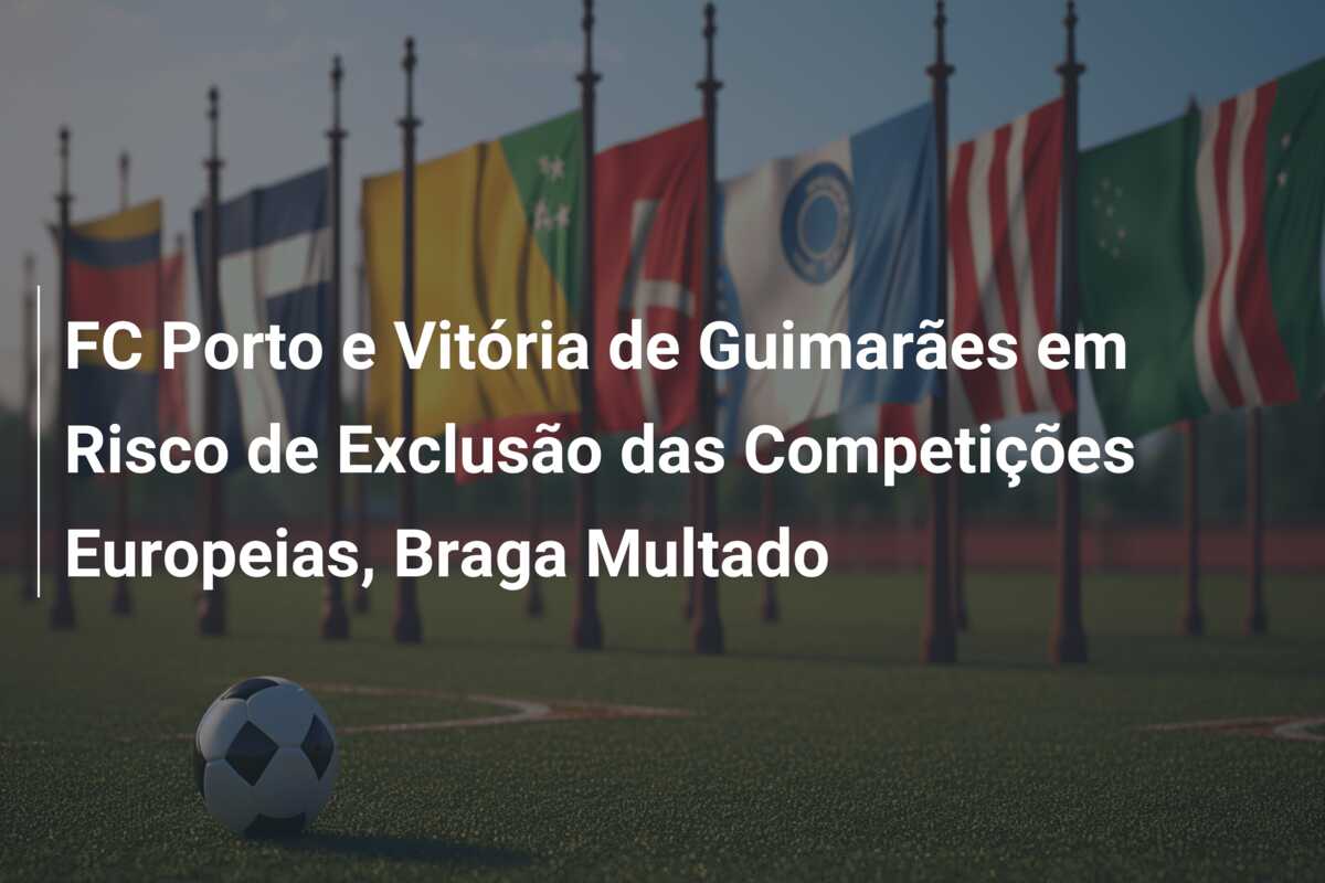 FC Porto e Vitória de Guimarães em Risco de Exclusão das Competições Europeias, Braga Multado