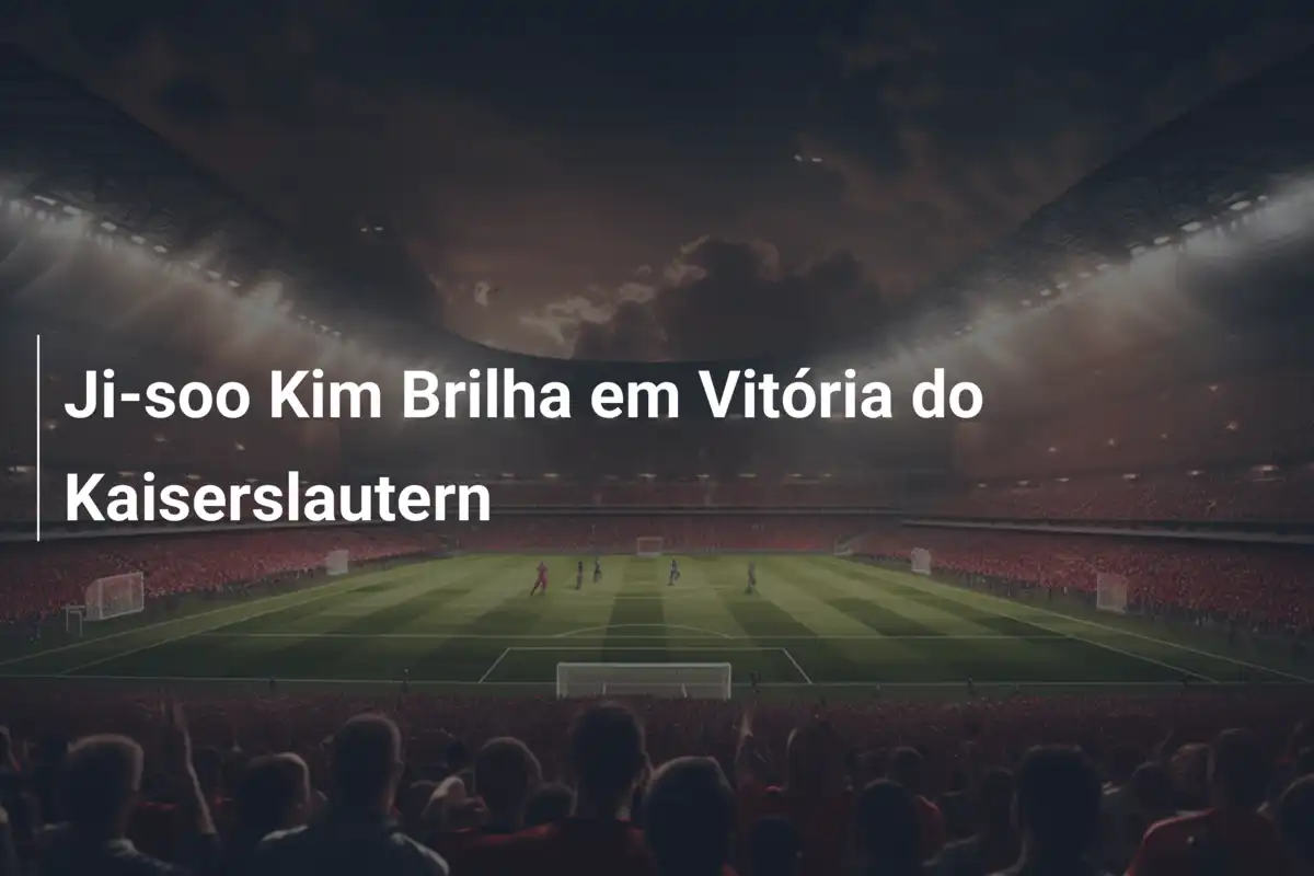 Ji-soo Kim Brilha em Vitória do Kaiserslautern