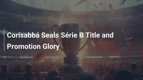 Corisabbá remporte le titre de Série B et la promotion