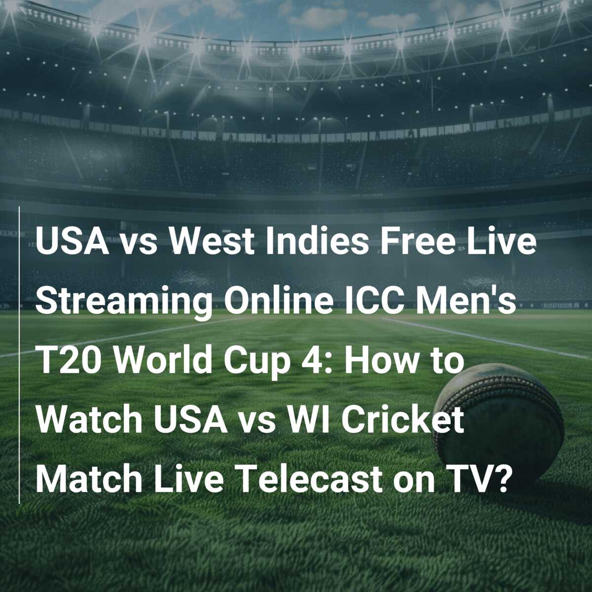 Live cricket streaming in usa free best sale