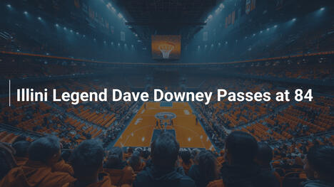 Dave Downey, légende des Illini, s'éteint à 84 ans