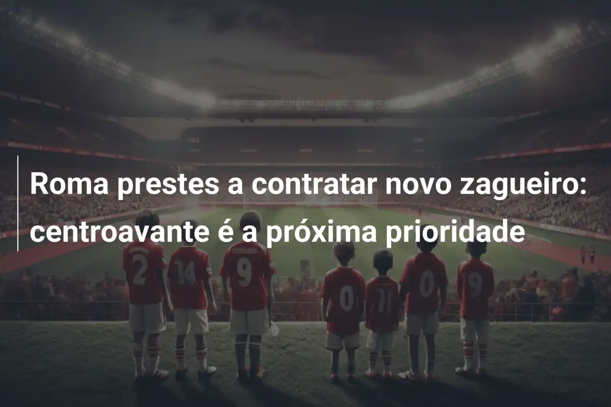 Roma prestes a contratar novo zagueiro: centroavante é a próxima prioridade