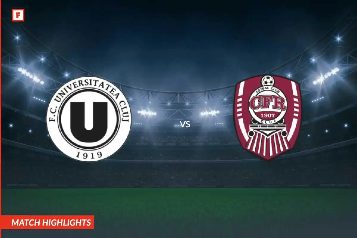 Universitetet i Cluj - CFR Cluj mål og høydepunkter