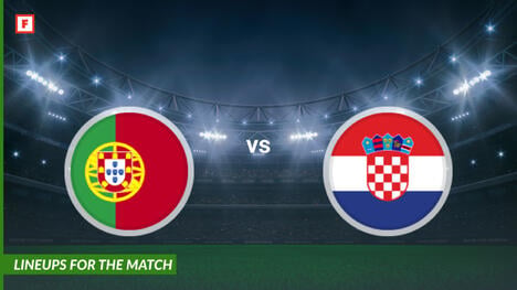 Portugal vs Croacia: alineaciones para el partido
