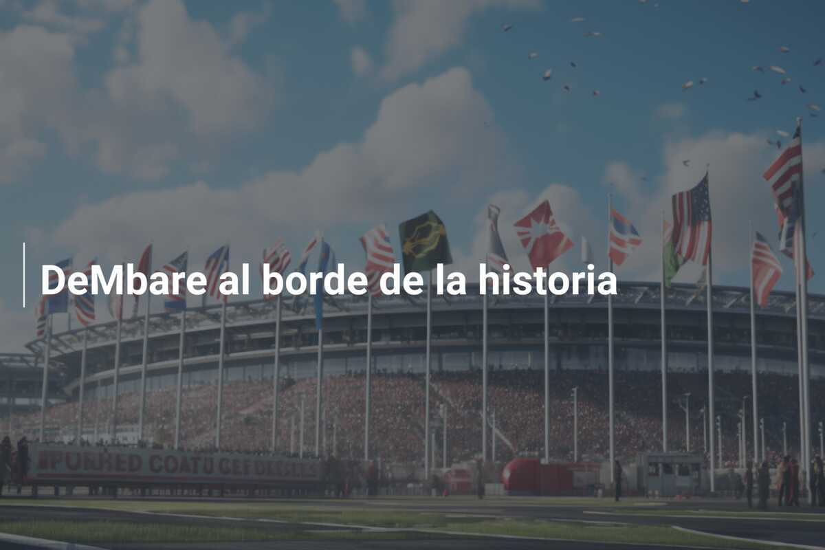 DeMbare al borde de la historia
