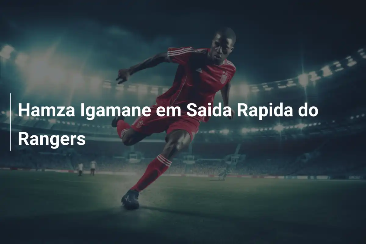 Hamza Igamane em Saida Rapida do Rangers
