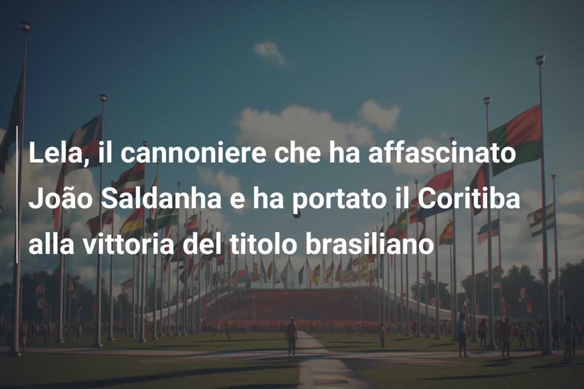 Lela, il cannoniere che ha affascinato João Saldanha e ha portato il Coritiba alla vittoria del titolo brasiliano