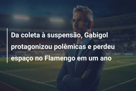 Da coleta à suspensão, Gabigol protagonizou polêmicas e perdeu espaço no Flamengo em um ano