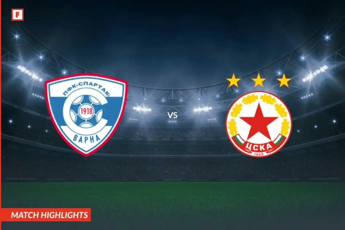 Spartak Varna - CSKA Sdiia gol e momenti salienti