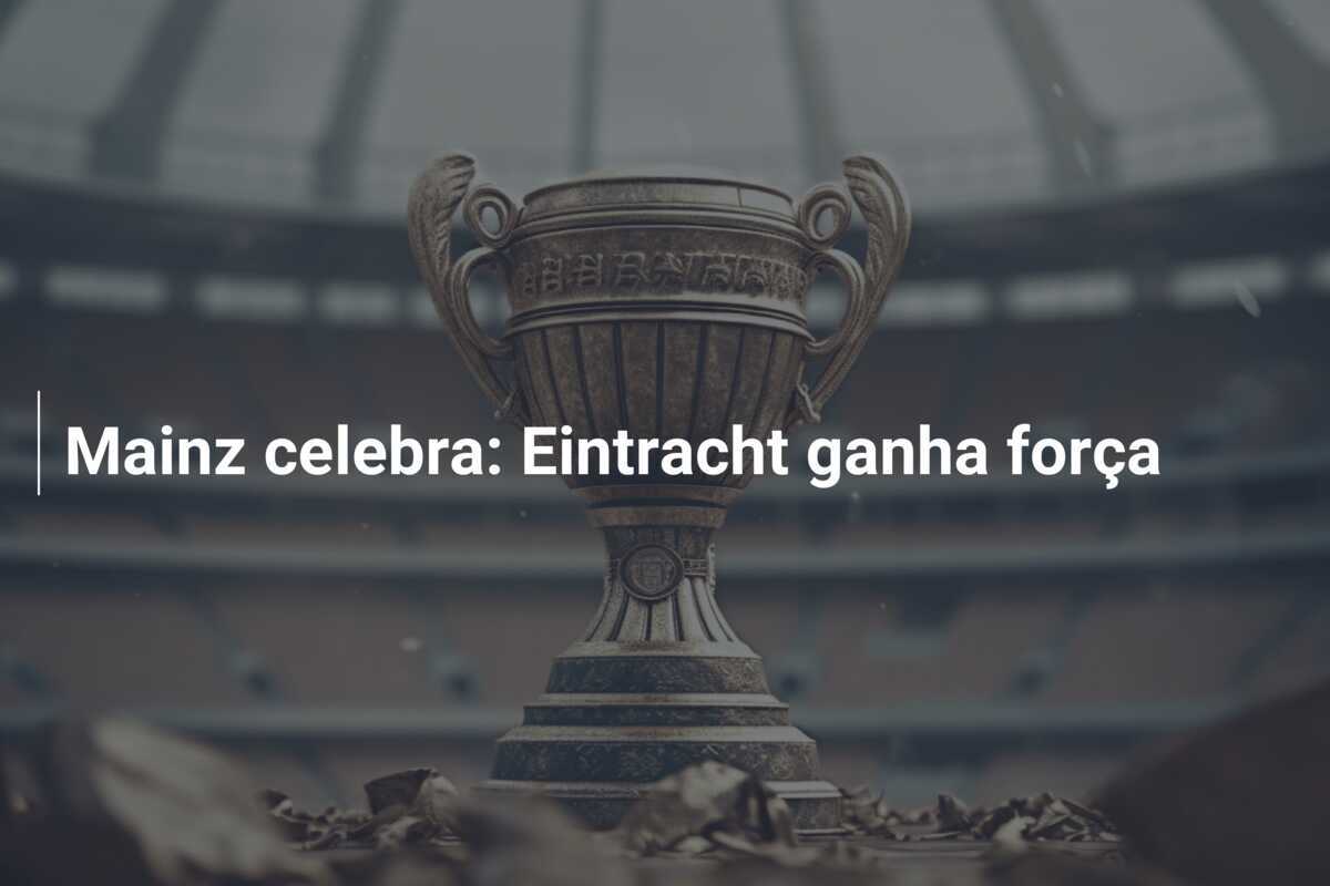 Mainz celebra: Eintracht ganha força