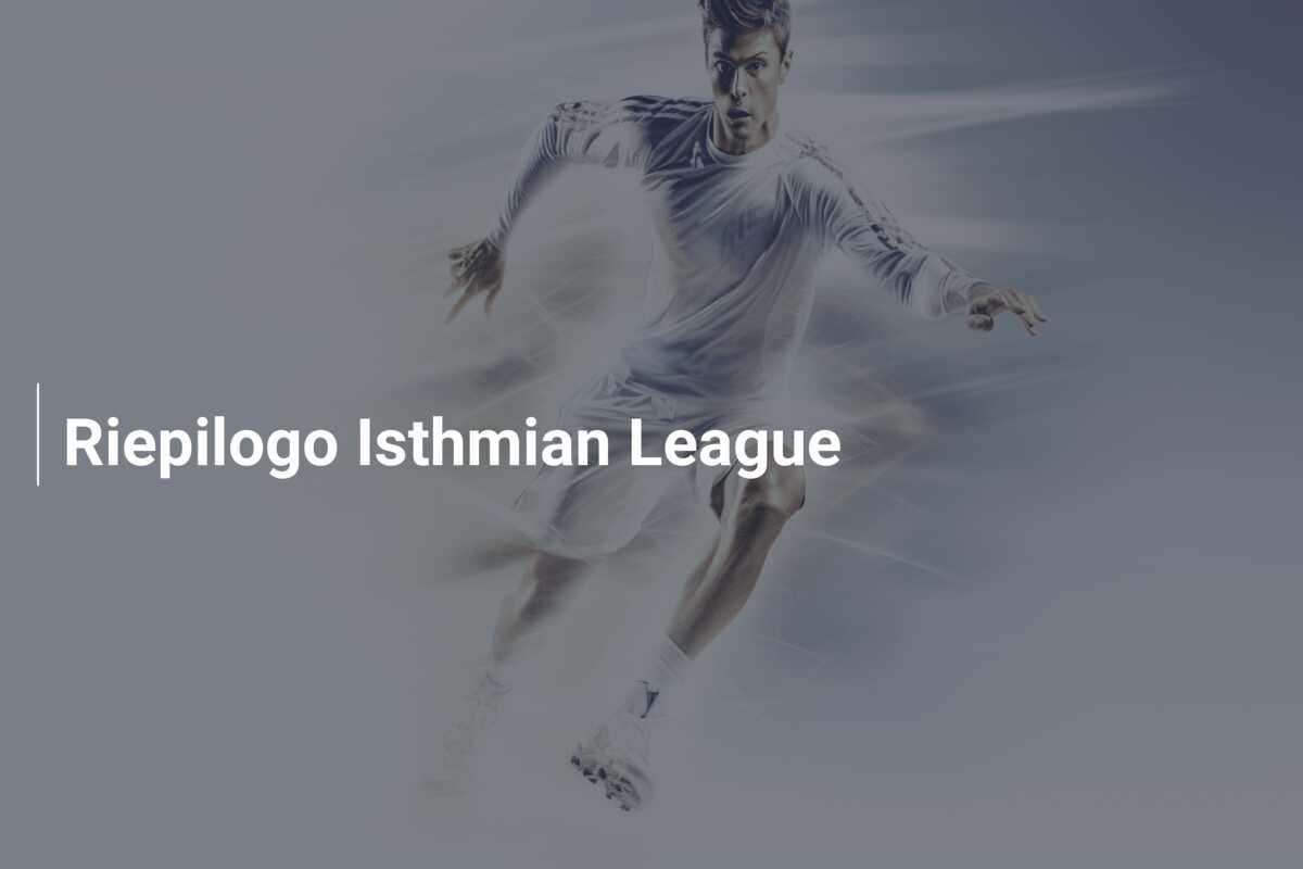 Riepilogo Isthmian League