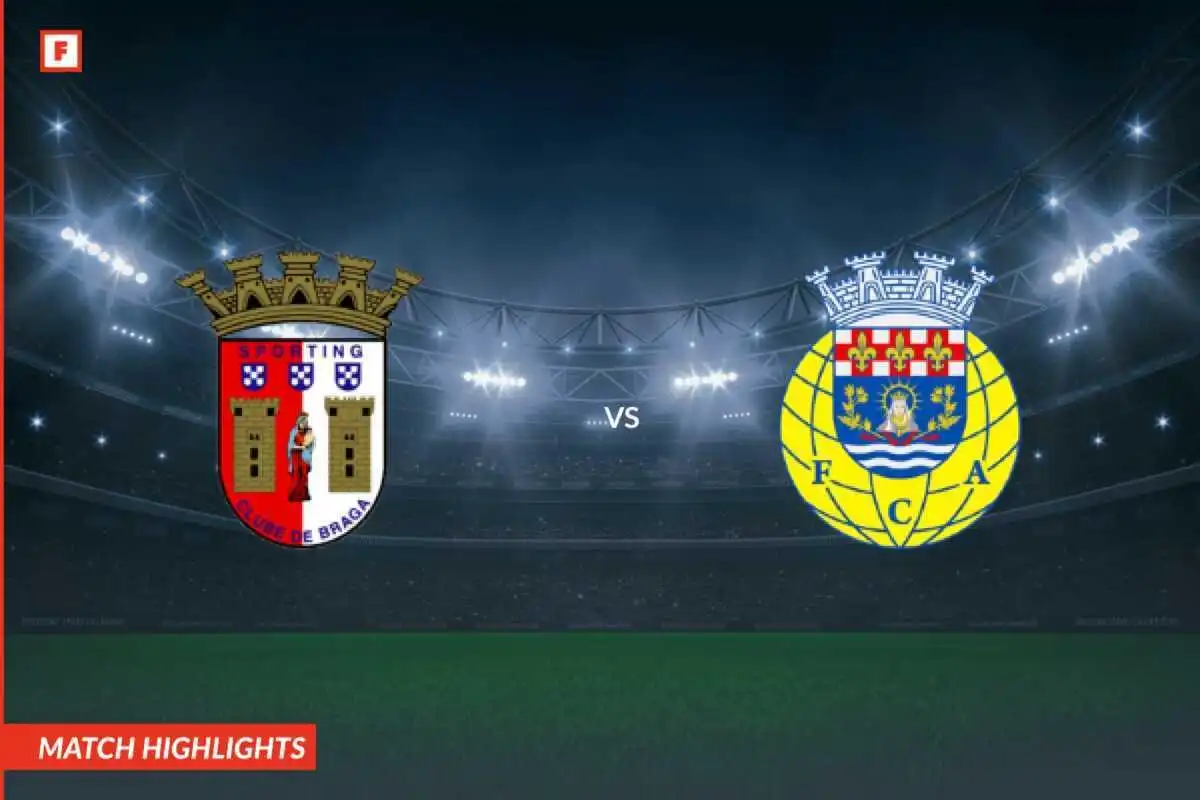Braga - Arouca mål og høydepunkter