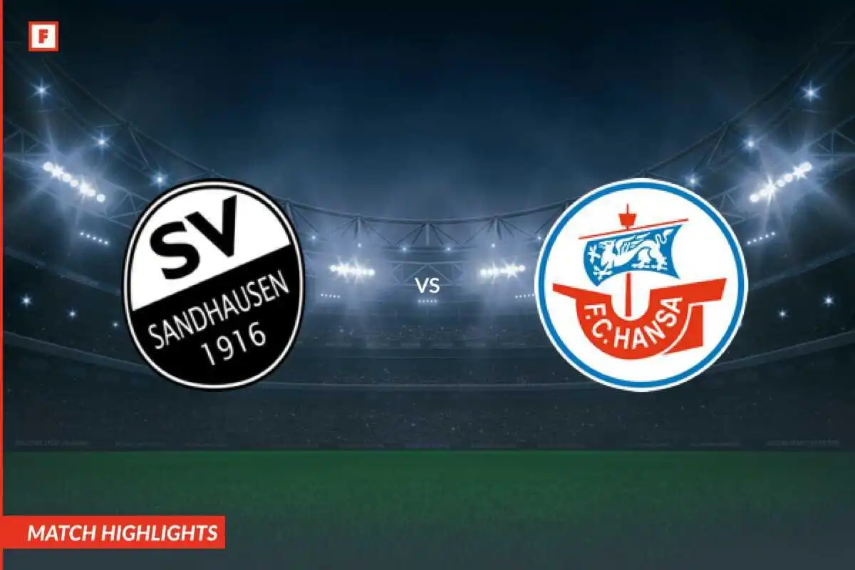 Sandhausen - Hansa Rosrock gol e momenti salienti