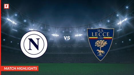 Napoli - Lecce buts et temps forts