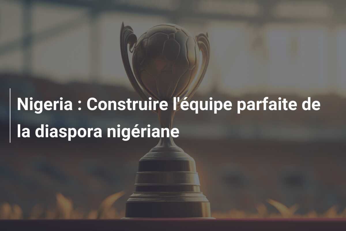 Nigeria : Construire l'équipe parfaite de la diaspora nigériane