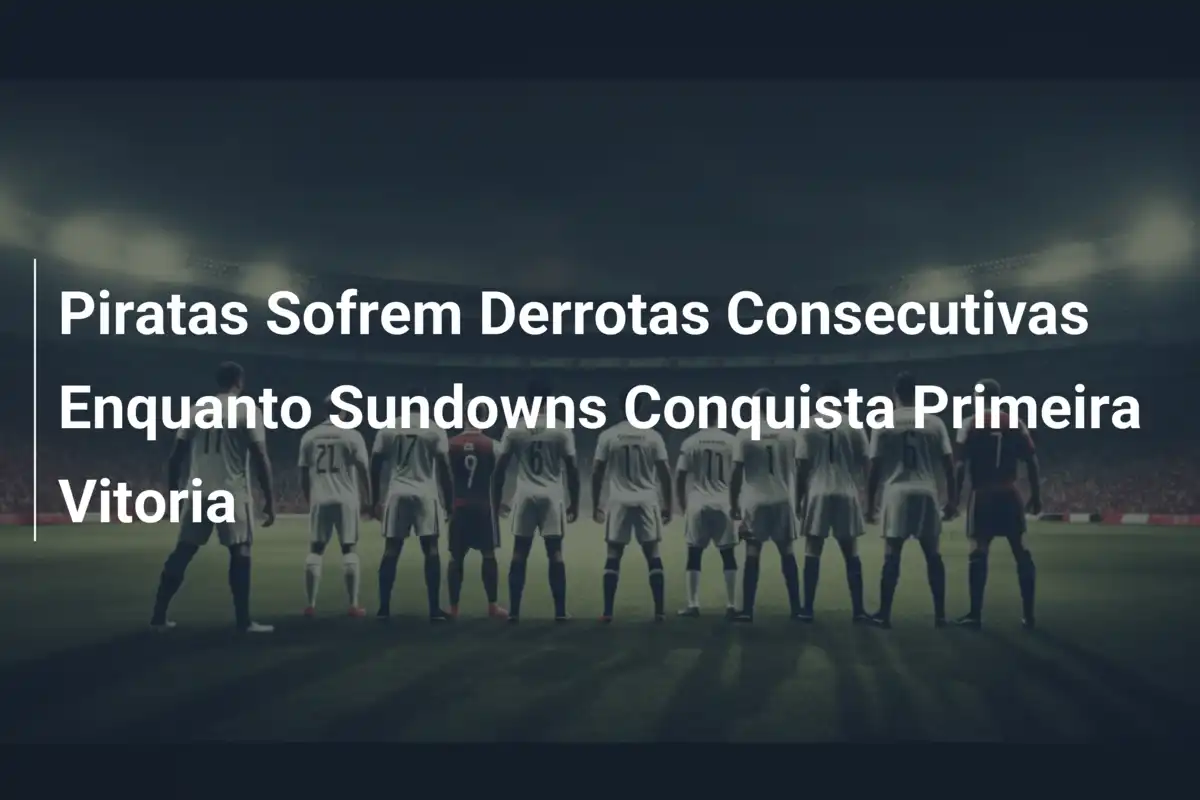 Piratas Sofrem Derrotas Consecutivas Enquanto Sundowns Conquista Primeira Vitoria