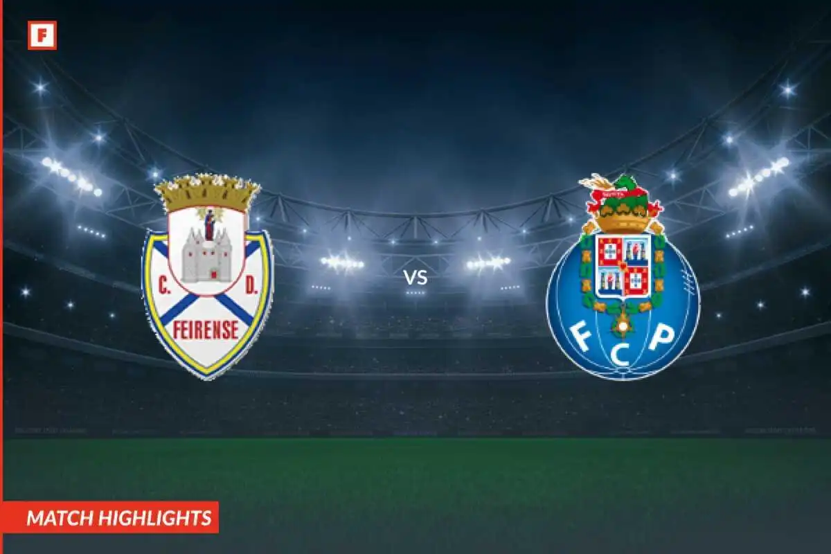 C.D. Feirense - Porto II goals and highlights
