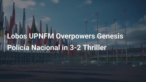 Lobos UPNFM Supera a Genesis en Electrizante 3-2