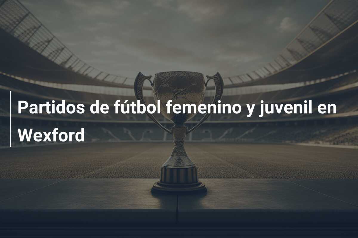 Partidos de fútbol femenino y juvenil en Wexford
