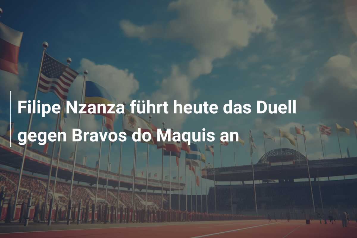Filipe Nzanza führt heute das Duell gegen Bravos do Maquis an