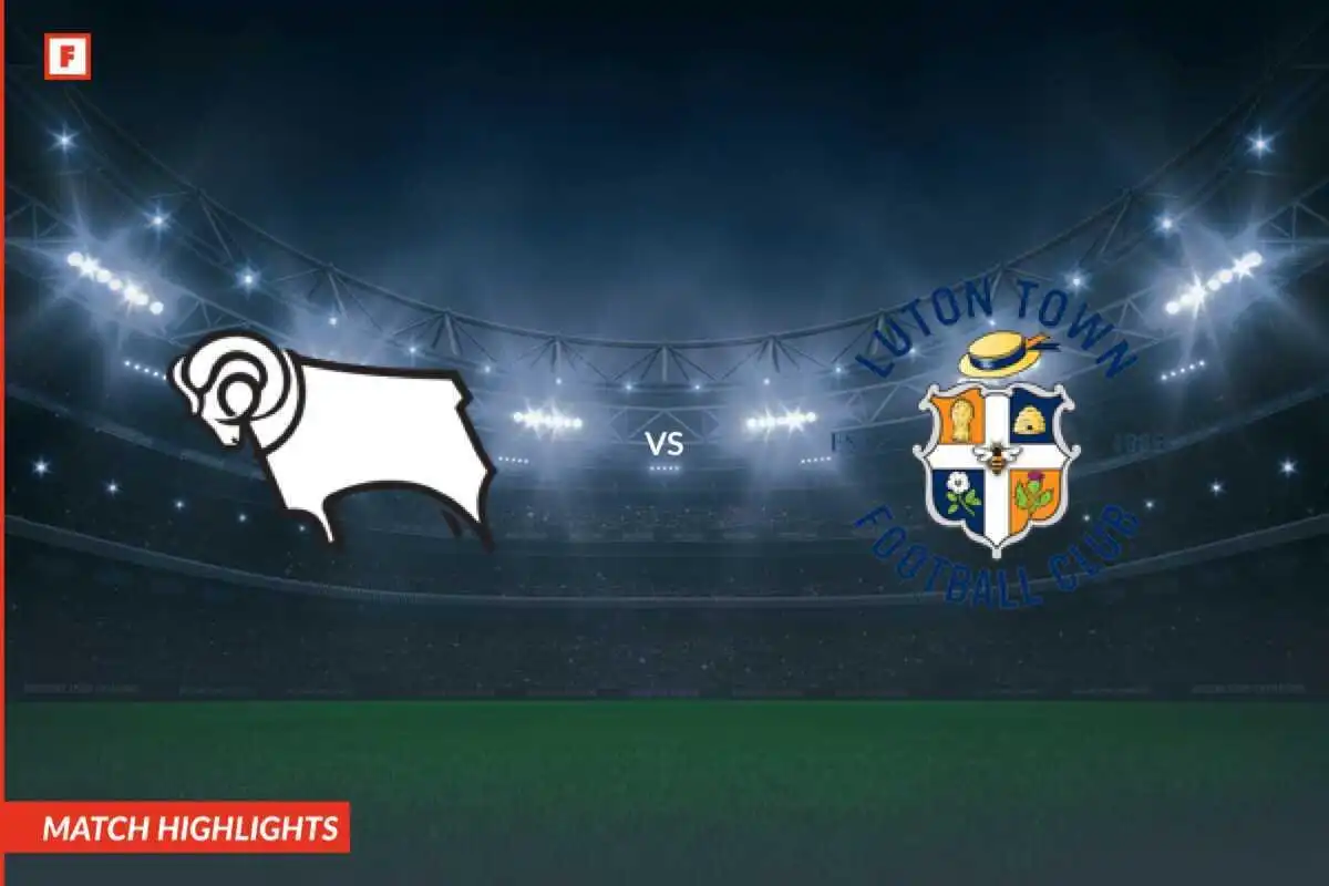 Derby County - Luton Town tore und höhepunkte