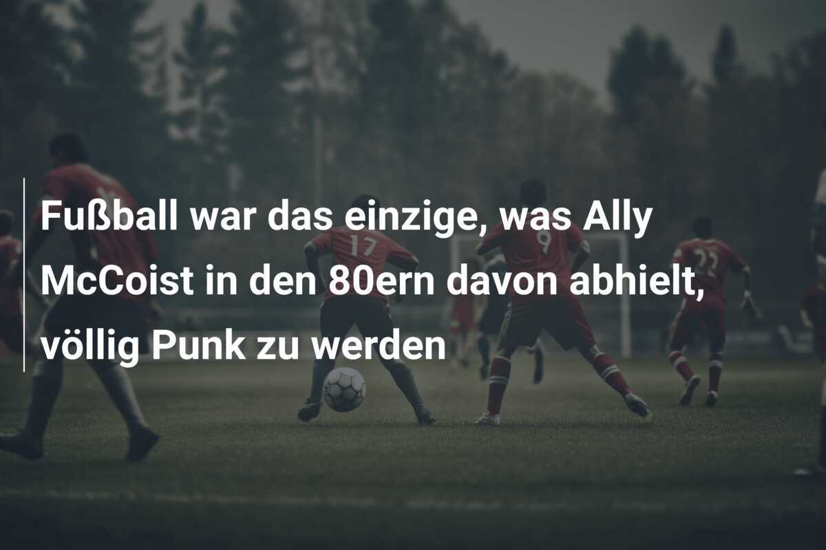 Fußball war das einzige, was Ally McCoist in den 80ern davon abhielt, völlig Punk zu werden