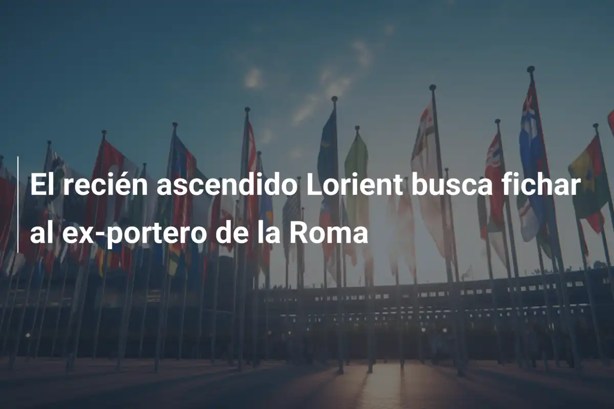 El recién ascendido Lorient busca fichar al ex-portero de la Roma