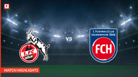 1. Koln - Heidenheim gol e momenti salienti