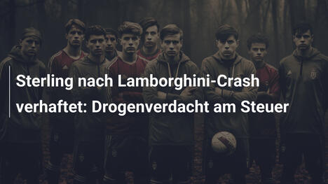 Sterling nach Lamborghini-Crash verhaftet: Drogenverdacht am Steuer