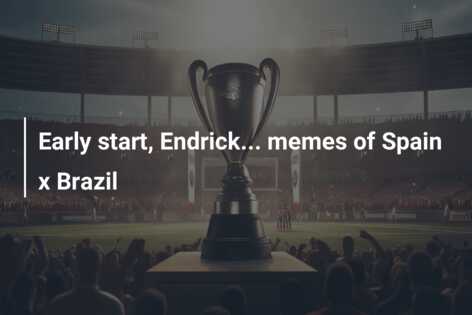 Early start, Endrick... memes of Spain x Brazil - azscore.com