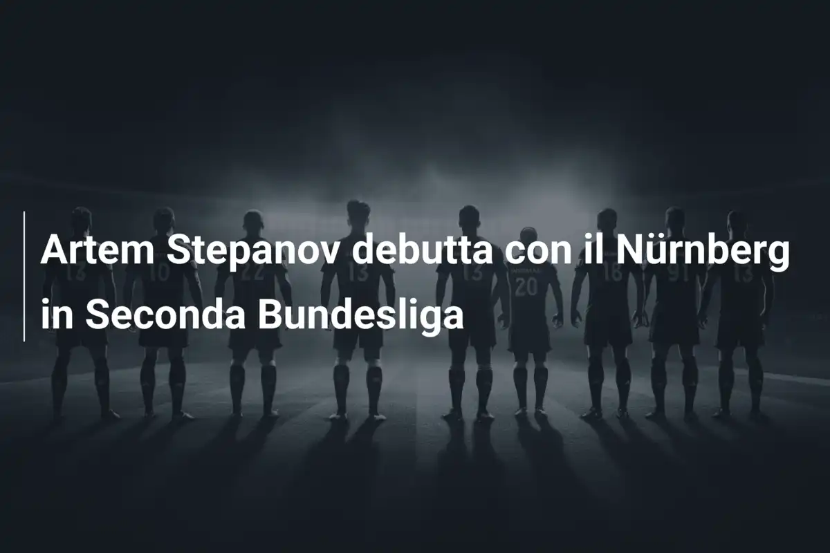 Artem Stepanov debutta con il Nürnberg in Seconda Bundesliga