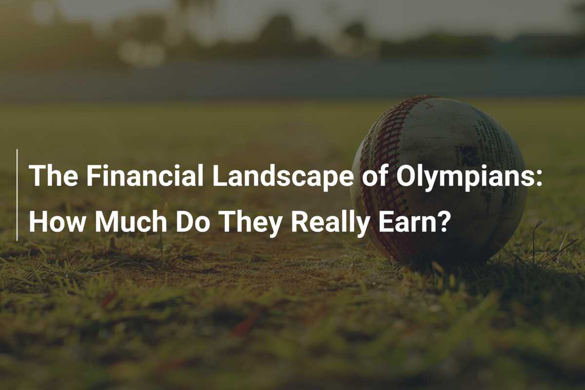 The Financial Landscape of Olympians: How Much Do They Really Earn? -  azscore.com