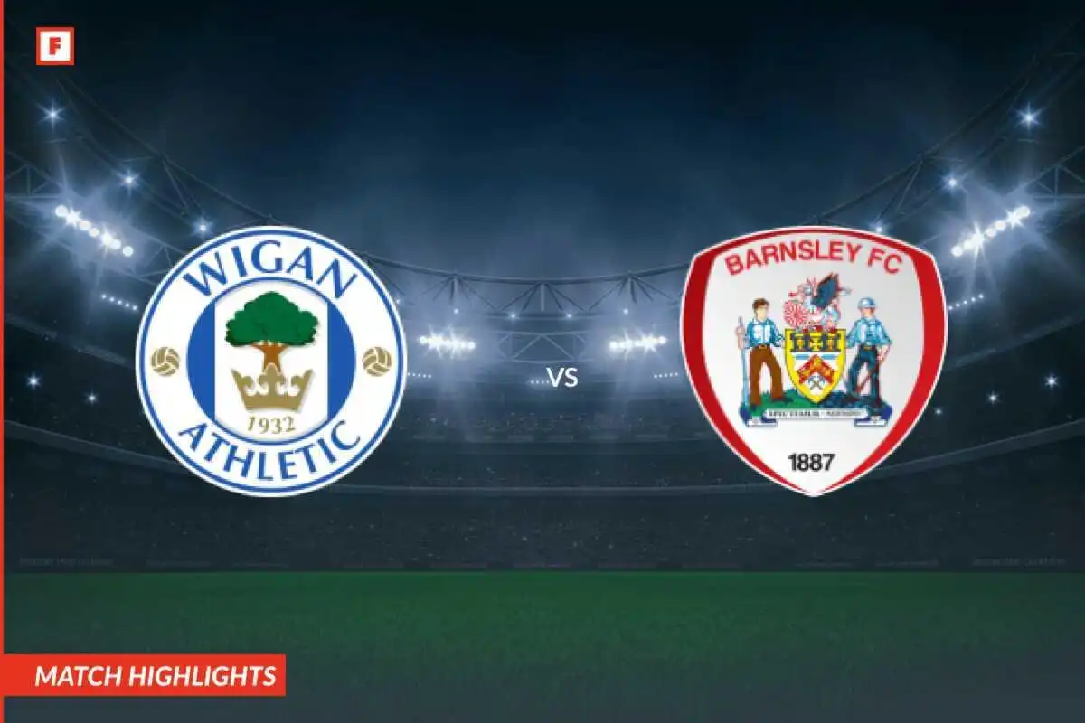 Wigan Athletic - Barnsley doelpunten en hoogtepunten
