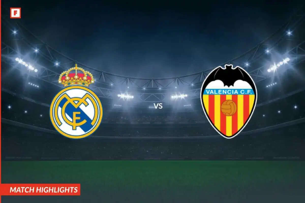 Real Madrid - Valencia mål og høydepunkter
