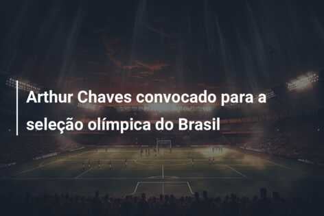 Arthur Chaves convocado para a seleção olímpica do Brasil
